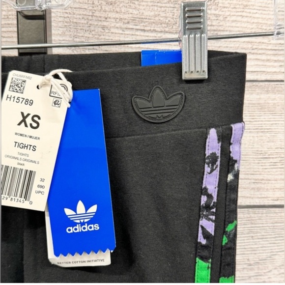 adidas Originals Floral 3-Stripe Lwggings - Picture 1 of 7